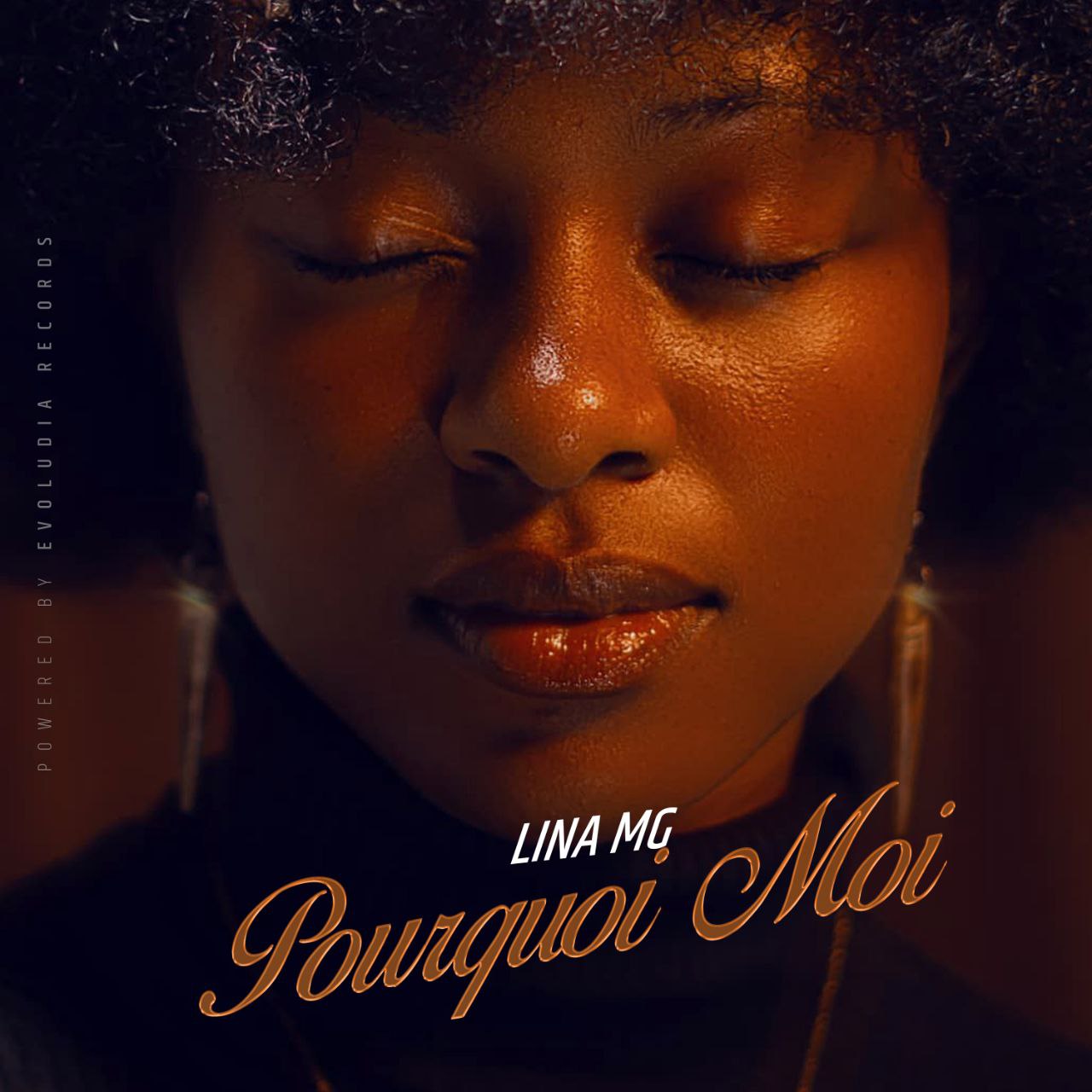 Portrait artistique de Lina Mg pour le morceau Pourquoi moi